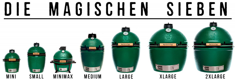 Big green egg welche größe