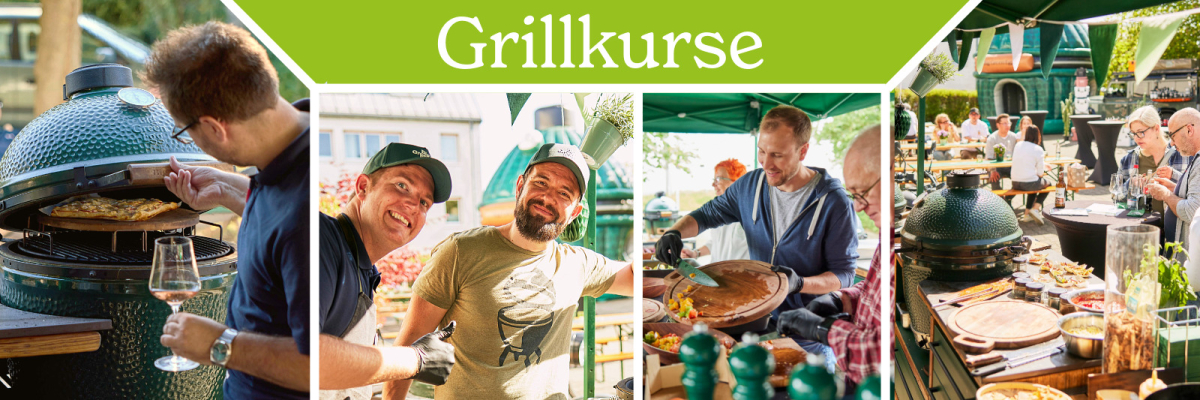 
Grillkurse rund um das Big Green Egg bieten...