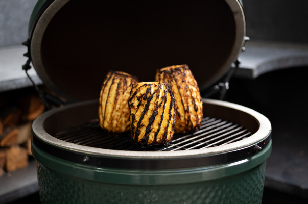 Gegrillte Ananas mit Tonkatopfen - 
