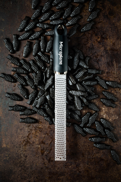 Premium Zester Reibe Schwarz
